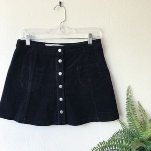 Brandy Melville Mini Corduroy Skirt